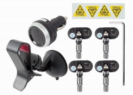 Smartphone Linked Tyre Pressure Monitoring System