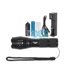 Hoteche Hi Power LED Torch - 1 LED 5W - 260LM - Rechargable