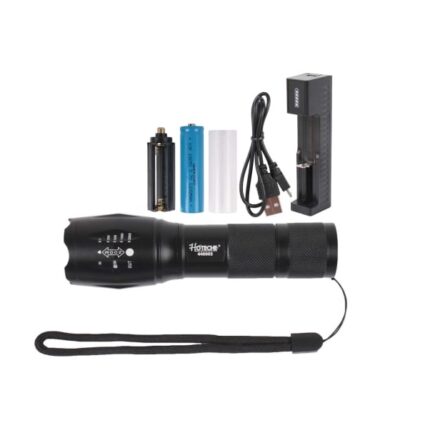 Hoteche Hi Power LED Torch - 1 LED 5W - 260LM - Rechargable