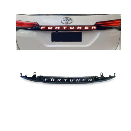 Tail Gate Spoiler With Led Fortuner 2016