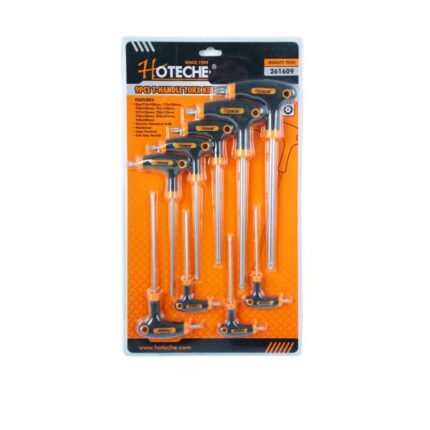 Hoteche 9 Piece T-Handle Torx Key Set