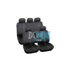 9 Piece Seat Covers Trend White/Black