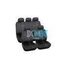 9 Piece Seat Covers Trend White/Black