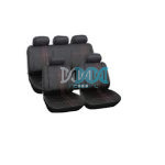 Seat Covers Trend Red/Blk 9 Pieces Moq 300