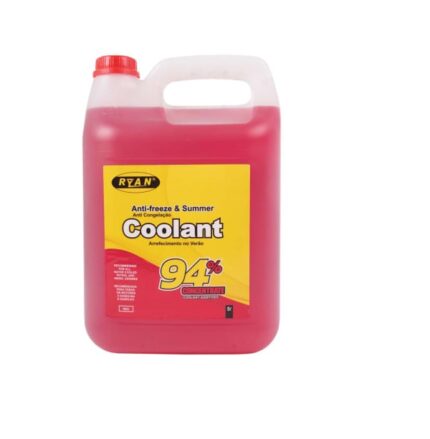 Ryan Anti-Freeze And Summer Coolant - 94% - Red - 5 Litre