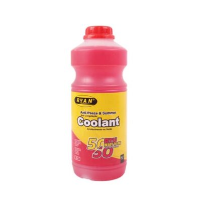Ryan Anti-Freeze And Summer Coolant - Rtu - Red - 1 Litre