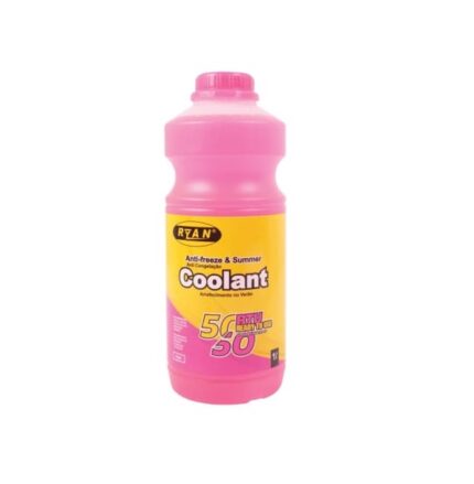 Ryan Anti-Freeze And Summer Coolant - Rtu - Pink - 1 Litre
