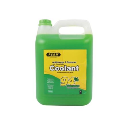 Ryan Anti-Freeze And Summer Coolant - Green - 5 Litre