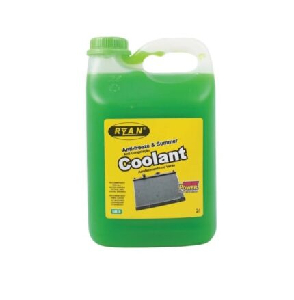 Ryan Anti-Freeze And Summer Coolant - Green - 2 Litre