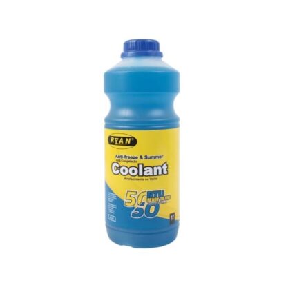 Ryan Anti-Freeze And Summer Coolant - Rtu - Blue - 1 Litre