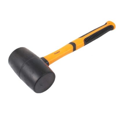 Rubber Mallet With Fibreglass Handle 600G