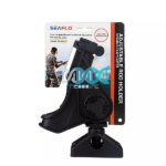 Rod Holder Plastic Black Adjustable