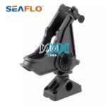 Rod Holder Plastic Black Adjustable