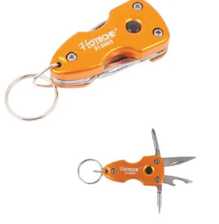 Hoteche Multi Pocket Knife with LED Light and Keyholder
