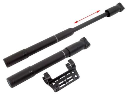 Mini Pump 1-Way Plastic Flex Hose By Rushsport