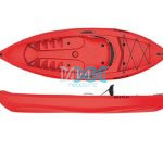 Seaflo Sf - 1008 - Kayak Sit-On-Top Adult 125Kg Oars Incl.