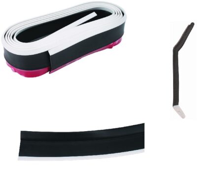 Front Bumper Lip Black/White Edging 2.5