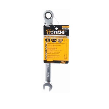 Hoteche Flexible Ratchet Combination Spanner 8mm