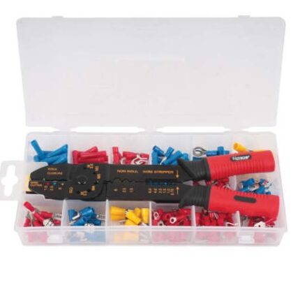 Hoteche Crimp Tool Kit With Connectors
