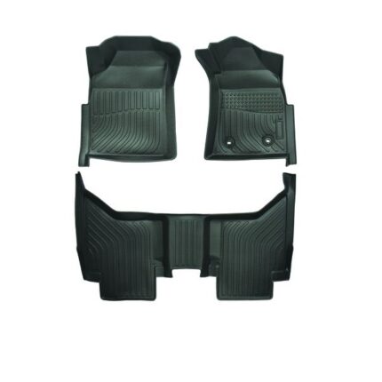 DISCONTINUED - Heavy Duty 3 Piece Moulded Car Mat Set for Toyota Hilux from 2009 to 2015