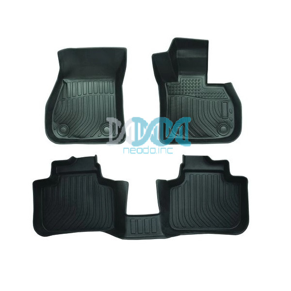 NEO-14044 3 Piece Moulded Car Mat Set - Compatible with BMW X1 F48 2016-2020