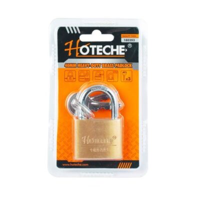 Hoteche 40mm Heavy Duty Brass Padlock