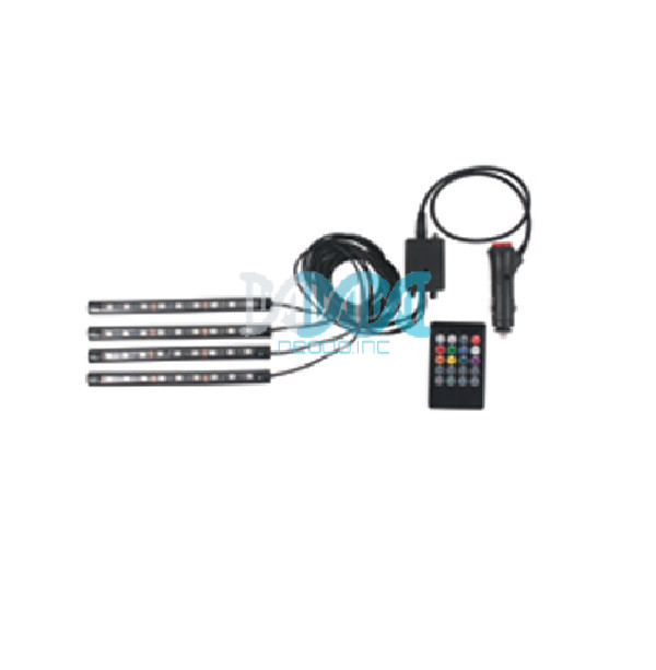 NEO-14118 Led Atmosphere Light Strips 36Leds 3W 12V With Remote Control