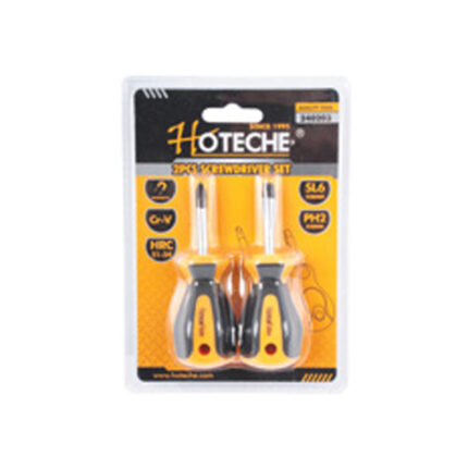 2 Piece Screwdriver Flat 6X38mm/Ph2 X38mm