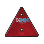 Red Emergency Tri-Angle 150mm E4