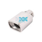 Exhaust Tail Piece Id=63mm Od=90 X 70mm Ol=165mm