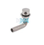 Stainless Steel Thru-Hull Vent Bent Type D:16mm