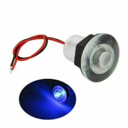 Marine Boat RV Waterproof Blue LED Courtesy Livewell Light Submersible 12V