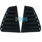 Quarter Glass Louver Golf 7 Matt Black Set