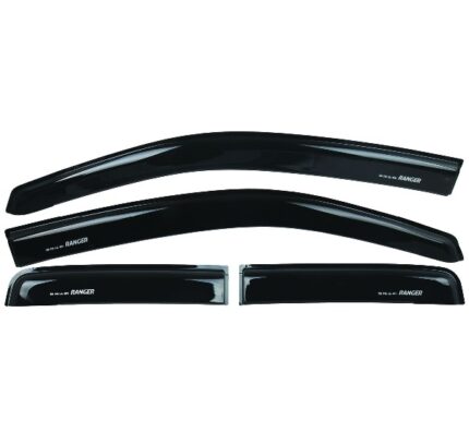 4 Piece Windshield Set for Ford Ranger Super Cab from 2015 to 2022