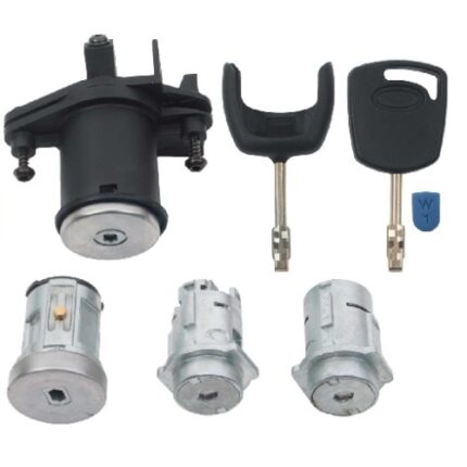 Ignition Barrel Lock Set Ford Figo 4 Pieces