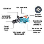 SEAFLO 01-Series Macerator Pump with Improved Motor