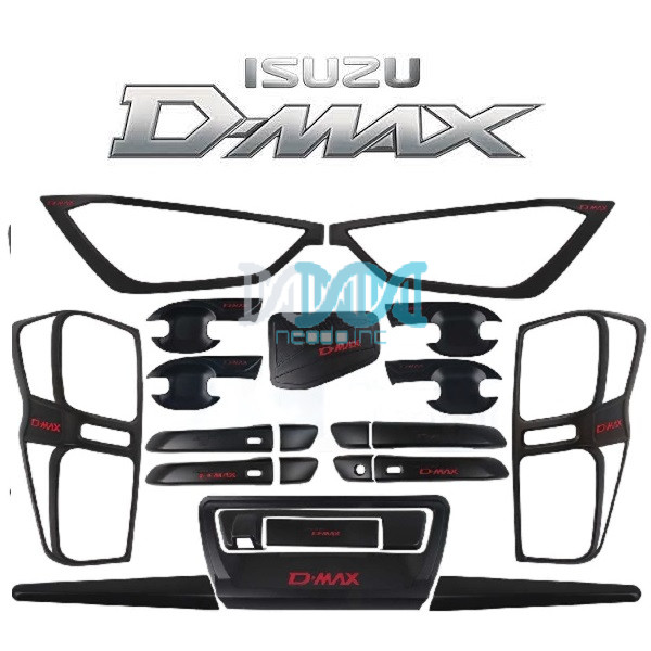 NEO-14734 Dress Up Kit Whole Black Isuzu Dmax 2020
