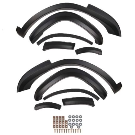 Fender Flares Black Slimline Fortuner