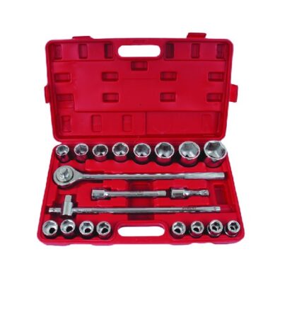 Hoteche 20 Piece 1 Inch Drive 6 Point Socket Set