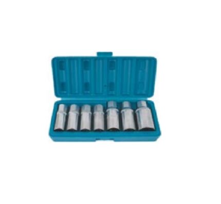 7 Piece 3/8” Drive Stud Extractor Set 5mm & 1/2” Drive 6/7/8/10/12/14mm