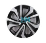 15 Silver & Black Wheel Cover
