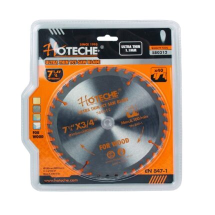 Blade For Wood Ultra Thin 185X20mmx40T