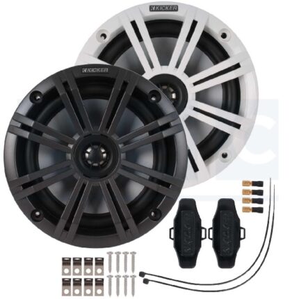 Kicker Marine Speaker 2-Way With Leds