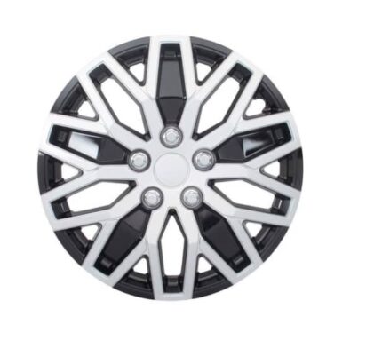 16 Wheel Cover Silver/ Ice Black Single Only
