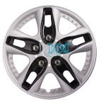 DISCONTINUED - 13 Silver & Black Wheel Cover