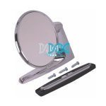 Universal Side Wing Mirrors Chrome Round