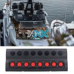 Switch Panel(8P) Led With Cover for Circuit Breaker