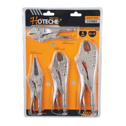 Hoteche 4 Piece Locking Pliers Set