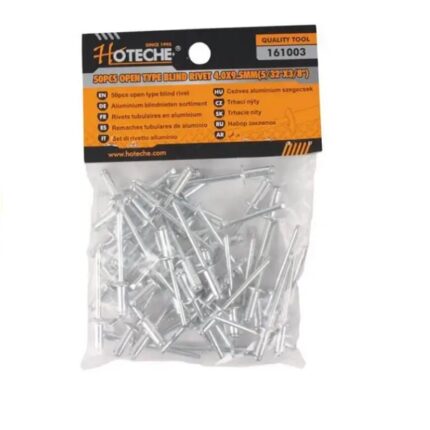 Pop Rivets - 4.0mm x 9.5mm (50 Pieces)