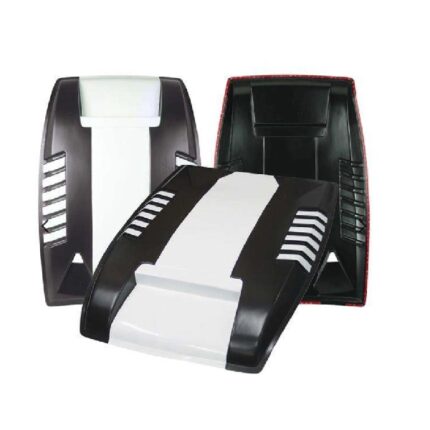 Bonnet Scoop Hi-Lux 2015- Black/White